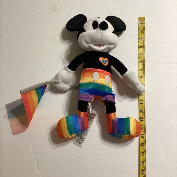 Disney Parks Mickey Mouse Holding Flag - Picture 3 of 3
